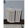 Image 2 : ** Wooden Shelving Unit - Cannot Ship, Needs to Be Assembled