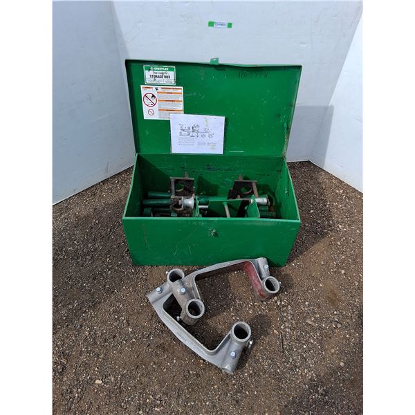 ** GreenLee Storage Box 15" x 31" x 18", Hydraulic Conduit Bender - Cannot Ship