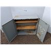 Image 3 : ** Metal Cabinet with Shelves 30" x 10" x 30", Cannot Ship
