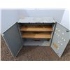 Image 4 : ** Metal Cabinet with Shelves  30" x 10" x 30", Cannot Ship