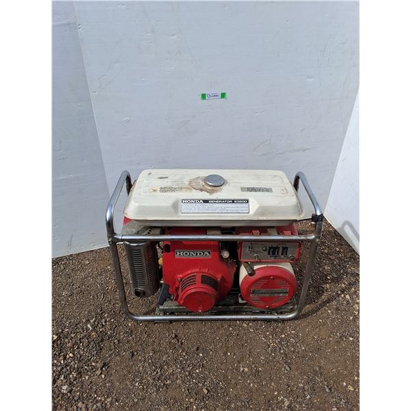 ** Honda Gas Powered Generator E3500 - As Is, Cannot Ship