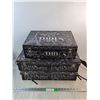 Image 1 : (3) Cupboard Briefcases 30" x 20" x 5" -  PICK UP ONLY