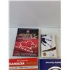 Image 2 : (4) Books - Mens Olympic Hockey Team Guide, Hockey Night in Canada, Bad Boy