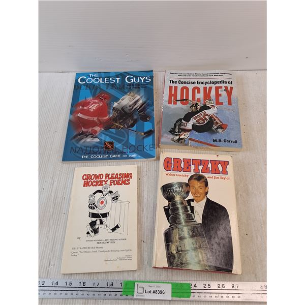 (4) Books - The Coolest Guys, Crowd Pleasing Hockey Poems, Gretzky