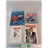 Image 1 : (4) Books - The Coolest Guys, Crowd Pleasing Hockey Poems, Gretzky