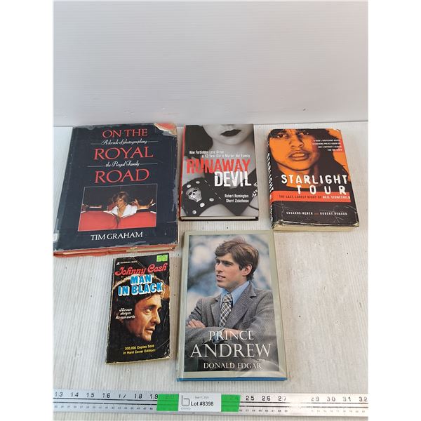 (5) Books - Prince Andrew, Runaway Devil, Starlight Tour