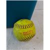 Image 3 : (10) Softballs, Plastic Basket