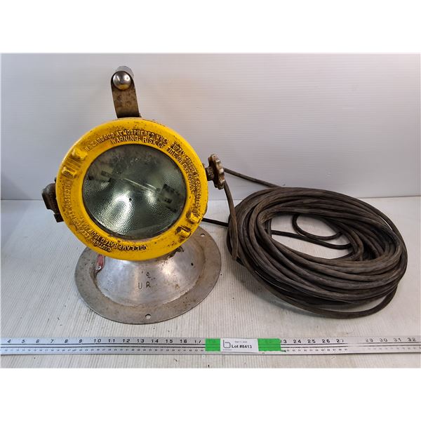 Factory Sealed Heavy Duty Beam Light - Powers On, As Is, Cannot Ship