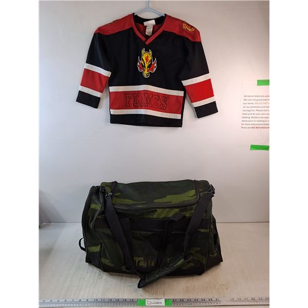 Adidas Sport Equipment Bag, Kids Flames Jersey - Size S