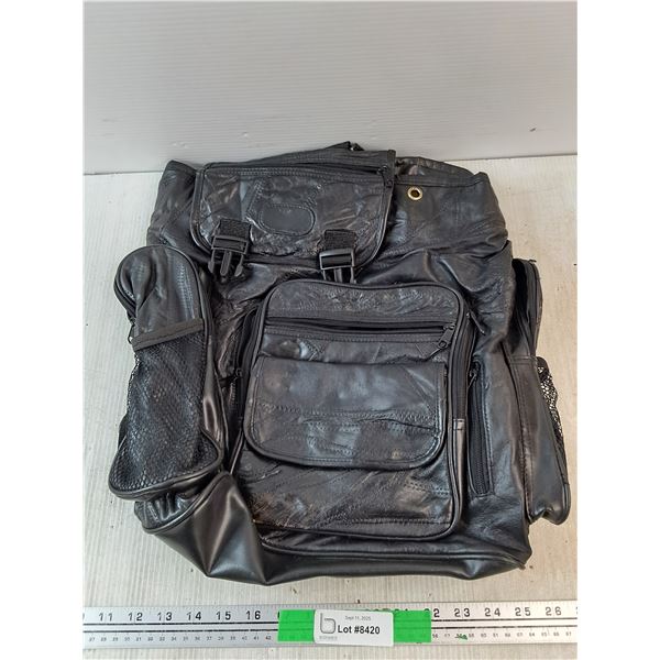 Leather Backpack
