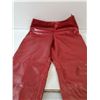 Image 2 : Danier Red Synthetic Leather Pants- Size 8