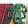Image 4 : Basket, (2) Pairs Of Waterproof Pants & Rain Jacket(Size L) & (2) Bags
