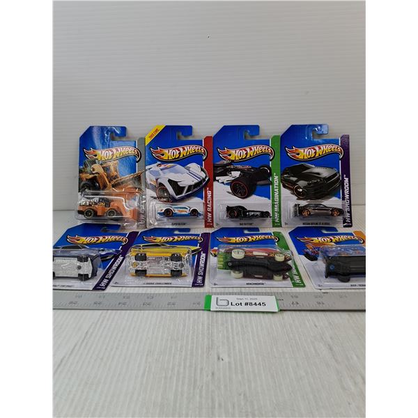 (8) Variety Of Hot Wheels Cars- Jeep, Arachnorod, 71 Dodge Challenger