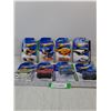 Image 1 : (8) Variety Of Hot Wheels Cars- Batcopter, Propper Chopper, Hammer Down,  Lamborghini