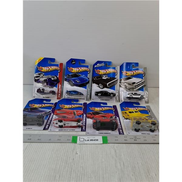 (8) Variety Of Hot Wheels- Lamborghini, Armored Truck