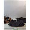 Image 1 : Tiger Print Purse & (2) Black Purses
