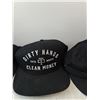 Image 4 : (2) Nike Hat, Dirty Hands Hat & Black Hat
