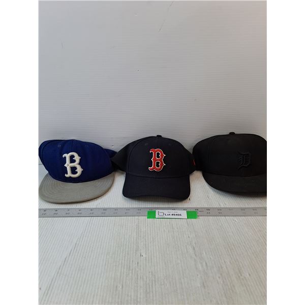 (2) Boston Bruins Hat & Black Hat