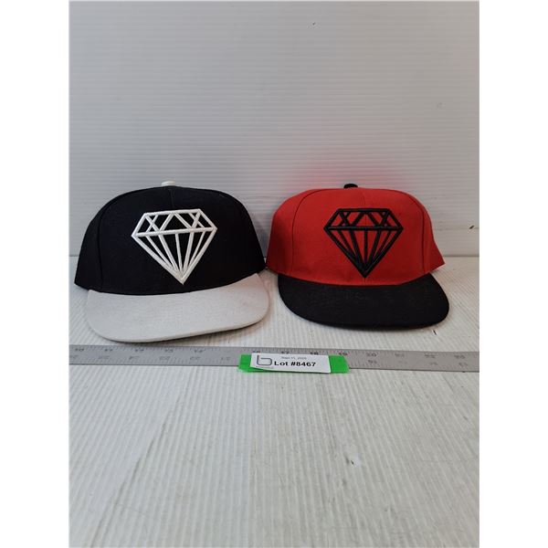 (2) Diamond Hats