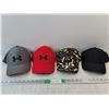 Image 1 : (4) Under Armour Baseball Hats