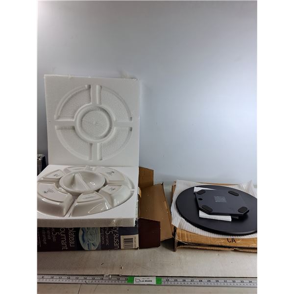 Ceramic Lazy Susan (5 pieces)