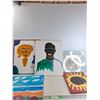 Image 1 : (4) Canvas's, Picture Frame  (Up To 20"x16")