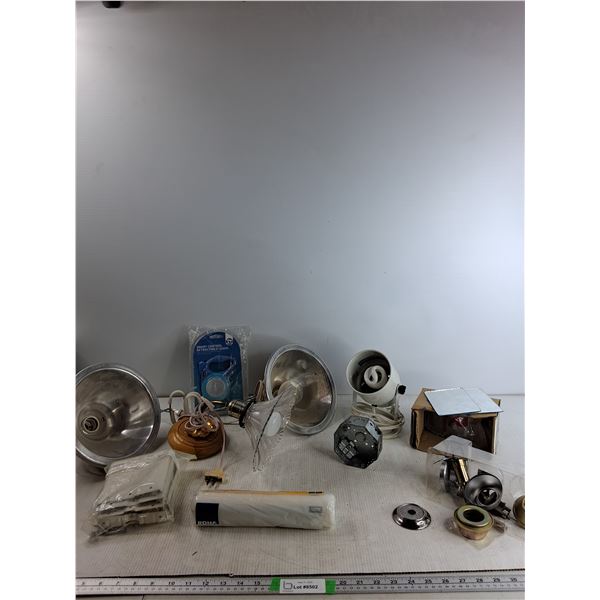 Assorted Lamps and Misc