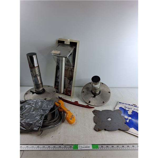 Miscellaneous, Rod Holder, Portable Shower Head, Reflector