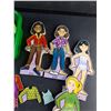 Image 4 : Magnetic Dress Up Dolls, Plastic Container