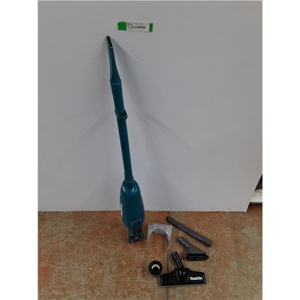 Makita Cordless Vacuum with Attachments - No Battery, Works, Cannot Ship