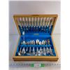 Image 1 : Community Silverware Set - Dessert Spoons, Dining Knives, Spoons, Forks