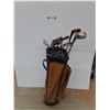 Image 1 : *(12) Golf Clubs, Cooper Golf Club Bag - Cannot Ship