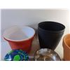 Image 2 : **(6) Planters, Soccer Ball - Cannot Ship