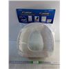 Image 1 : 4" LooEase Adaptable Raises Toilet Seat - Sealed