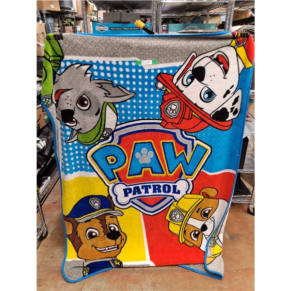 Paw Patrol Blanket 68" x 55"