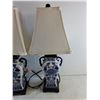 Image 3 : (2) Decorative Desk Lamps - Powers On, As Is, 22" - PICK UP