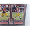 Image 3 : Robert Griffin III Washington Red Skins Wall Art + Trading Hockey Card - Sealed
