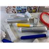 Image 3 : (3) Nintendo Wii Games - Game Party, Sports Resort, Super Smash Bros, Various Wii Controllers