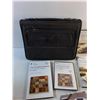 Image 2 : DTI Briefcase, The Everyday Gourmet DVDs & Books, (2) Solar Eavestrough Lights - As Is
