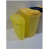 Image 2 : (3) Tupperware Storage Contatiners - Assorted