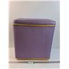 Image 1 : * Purple Laundry Hamper - 21" x 19" x 11" -PICK UP ONLY