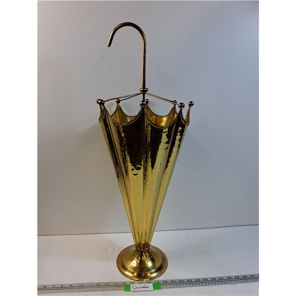 * Brass Umbrella Holder - 29" x 11" - PICK UP