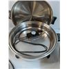 Image 3 : Camp Cooking Ware, Wok, Electric Warming Pot - As Is