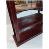 Image 2 : Open Three Shelf Display w/Mirrored Back - 17" x 5" x 17" -