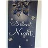 Image 3 : "Silent Night" Holiday Sign - 47x11", Charlie Brown Christmas Tree  - Pickup Only
