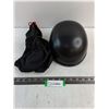 Image 1 : Biker's Helmet with Tote - Approx Adult XL Size