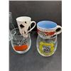 Image 2 : (16) Beverage Containers (Glassware & Ceramic - Some "Friends" Theme)