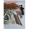 Image 2 : Assorted Nail/Screw Strips, Hand Tools - As is, with Calvin Klein Tote Bag