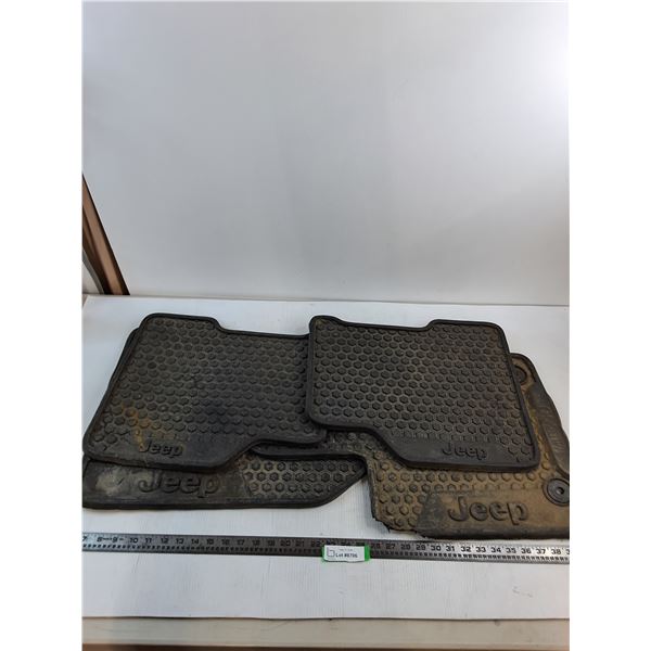 Set of 4 Jeep Floor Mats