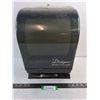 Image 1 : Designer Commercial Paper Towel Dispenser with Key & 3 Rolls - 11x9x16"